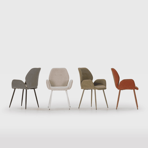 Calicosy - Eetkamerstoel Set van 2 SOLA - 57,5x57x47,5 cm