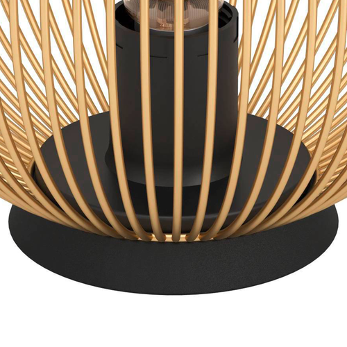 EGLO tafellamp Venezuela - e27 - 22,5 cm - zwart, goud