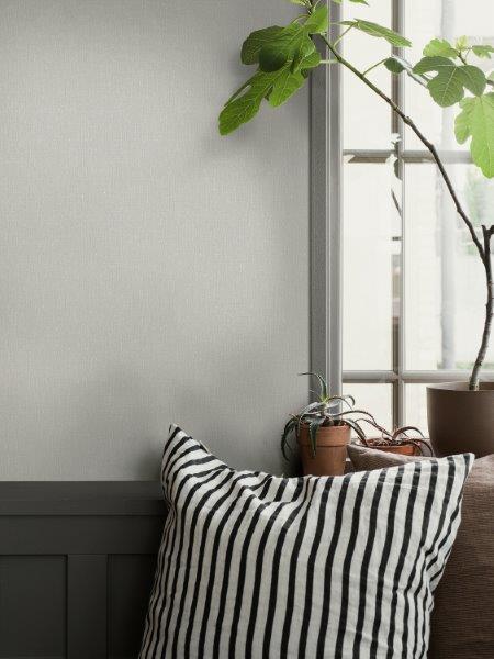 Borastapeter behang effen grijs - 53 cm x 10.05 m - 660458 - vtwonen shop
