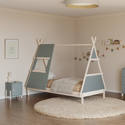 Calicosy - DAPHNE Bed - Naturel - 104,6x219,4x159,3 cm