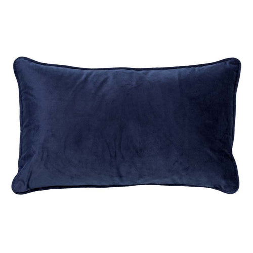 Dutch Decor - KUSSENSET - 4-delig - Matching Velvets - 45x45 cm en 30x50 cm - inclusief binnenkussens - blauw, zwart, grijs - vtwonen shop