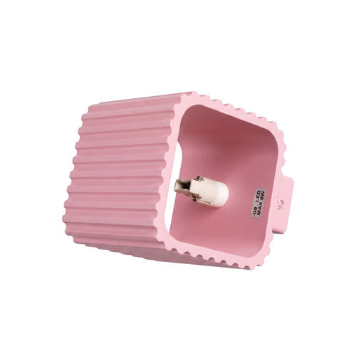 Sollux Lighting Wandlamp RIFF roze G9 - 10x12x10cm
