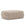 Cosmopolitan Design Poef Matera chenille, lichtgrijs - 68x86x40cm