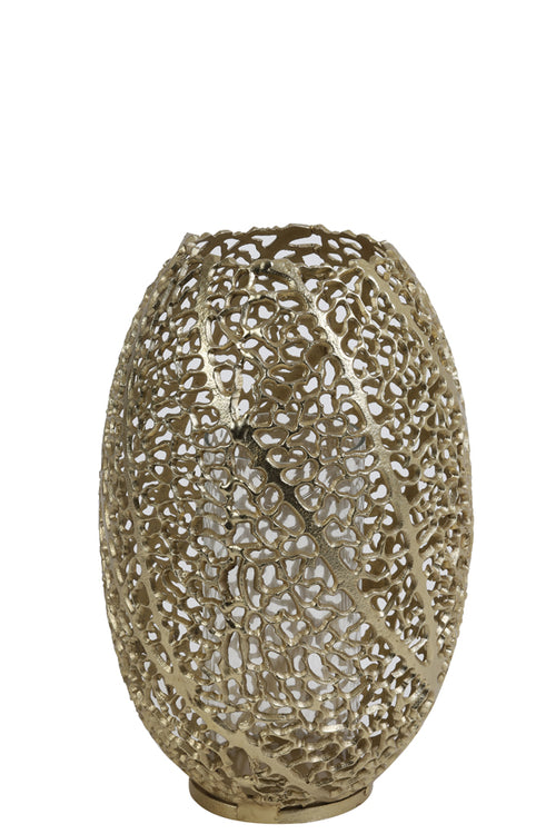 Light & Living windlicht SINULA - Ø25.5x38cm - goud