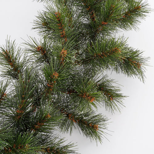 Black Box Trees Glendon Guirlande met Verlichting - Kerstguirlande L270 cm - Kerst Decoratie met Lampjes - Groen