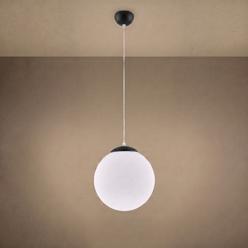 Sollux Lighting Hanglamp UGO 30 zwart - 30x30x120cm