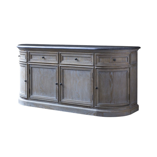 Tikamoon Badkamermeubel in eiken en steen 180 cm - Naturel - vtwonen shop