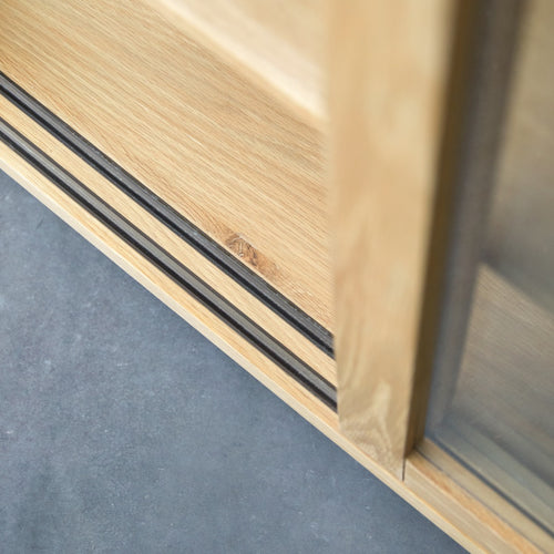 Tikamoon Massief eikenhouten servieskast - Naturel - vtwonen shop