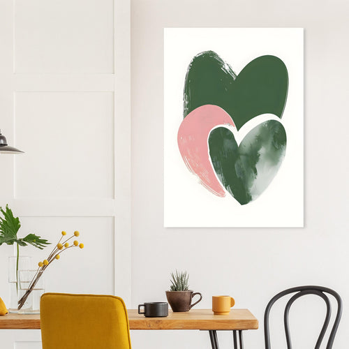 Artfulprints  Boho – Heart trio   poster 50x70 cm - vtwonen shop