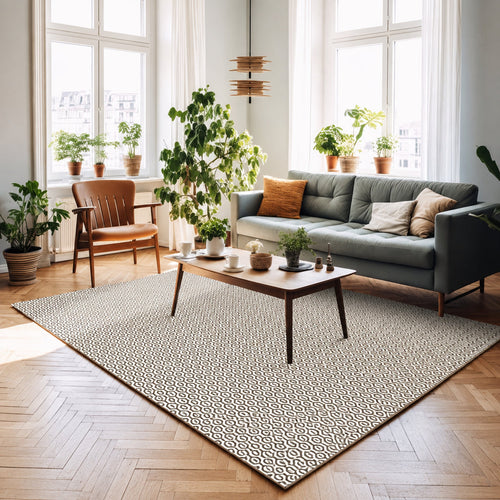 AFK Living vloerkleed Marbella - voor binnen en buiten - kastanje - 160 x 230 cm