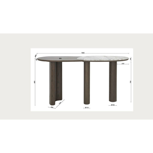 Kare Design Console Suri 160x81cm