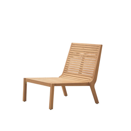 Tikamoon Teakhouten buitenfauteuil Teo - Naturel - vtwonen shop