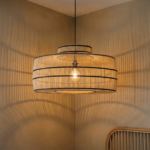 Raw Materials Stella rotan hanglamp - 61x61x36 cm