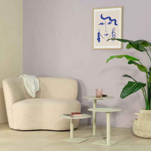 Spinder Design bijzettafel Sunny 50 - Greystone - Ø 40 - vtwonen shop