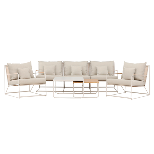 Nest outdoor Paolo 4 delige tuin loungeset beige