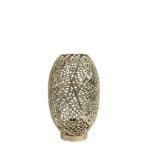 Light & Living tafellamp  - goud - 24x24x40 cm