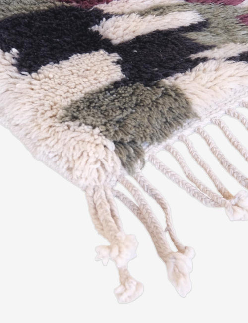 AFK Living vloerkleed Berber - handgemaakt - Wol - 80 x 306 cm - vtwonen shop