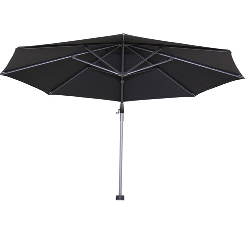 Hawaii parasol - Ø350 cm - carbon black - zwart - vtwonen shop