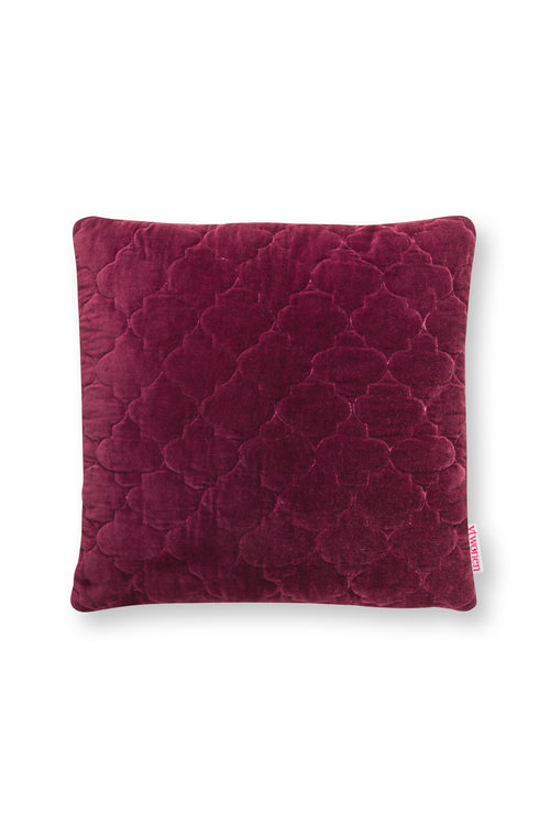vtwonen Sierkussen Quilted - Burgundy - 45x45cm - vtwonen shop