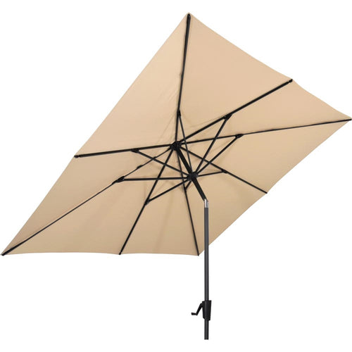 Lesli Living push-up parasol Libra - beige - 250x250cm