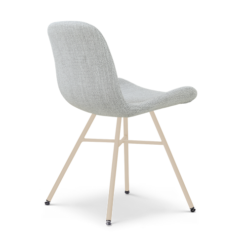 Nolon Noa-Fé eetkamerstoel grijs melange - beige onderstel