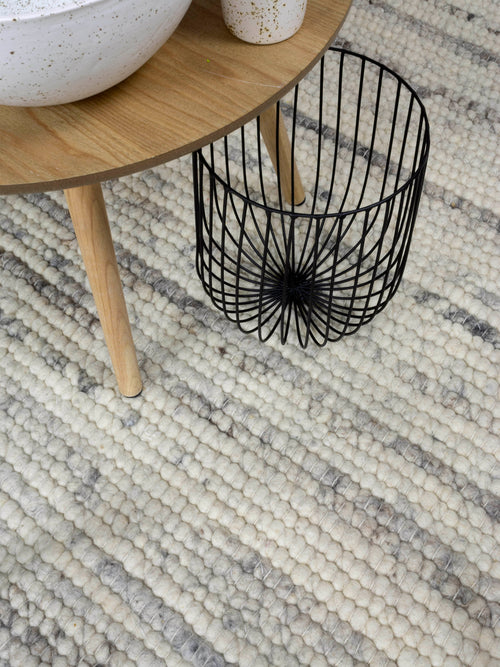 Vloerkleed MOMO Rugs Stone Beige Rond 200 rond - vtwonen shop