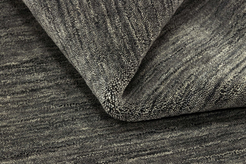 Vloerkleed MOMO Rugs Panorama Uni Dark Grey 250x300 cm