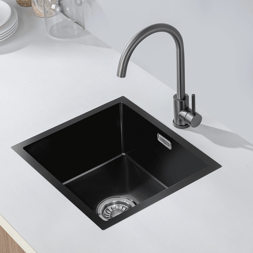 LOMAZOO keukenkraan Cedric - mengkraan - gun metal black