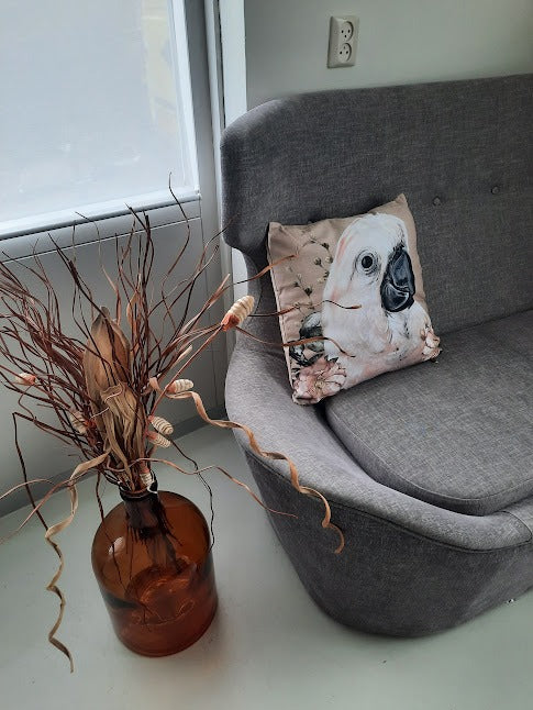 Furnilux Set van 2 Sierkussens- - Papagaai Sjakie - 45x45x10cm - vtwonen shop