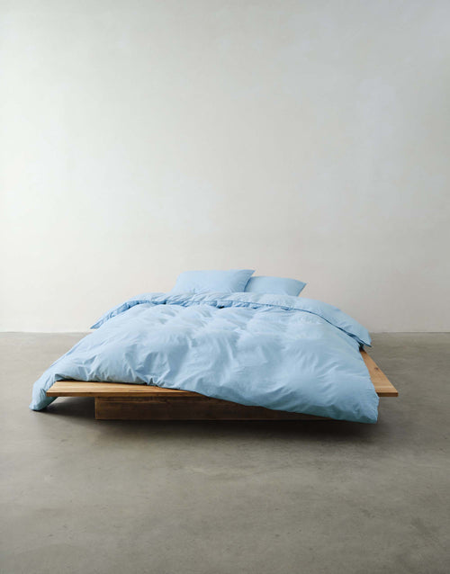 Marc O'Polo Senja dekbedovertrek - Eenpersoons – 140x200/220 cm - Denim blue