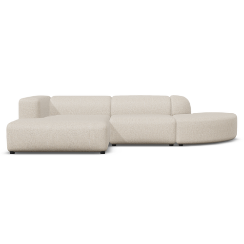 4x6 sofa - modulaire bank X6 prijsset K links - beige melange - 315cm - vtwonen shop