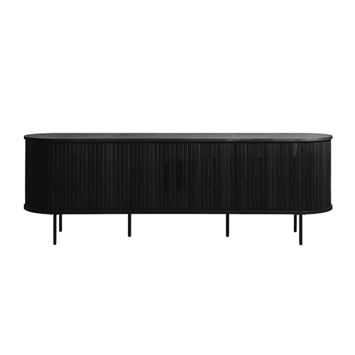 Rebellenclub tv-meubel Taree - zwart - L