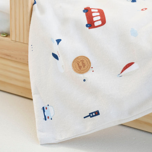 Petite Amélie Dekbedovertrekset – 140x200 cm – 100% Biologisch Katoen – Vehicles - vtwonen shop