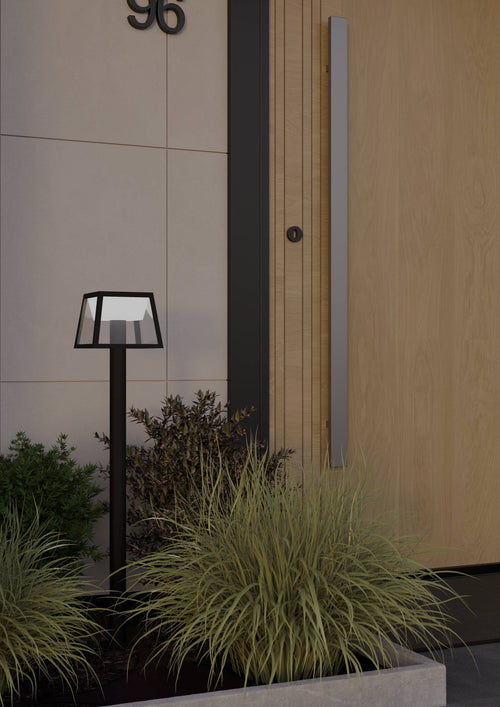 EGLO solar priklamp buiten Altilia - led - 106 cm - zwart/wit