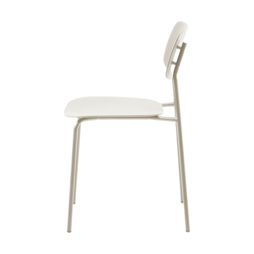 Olivine Julan Kunststof Eetkamerstoel Beige - vtwonen shop