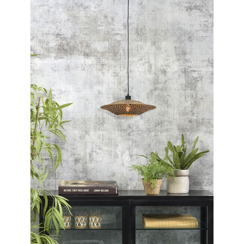 GOOD&MOJO hanglamp Bali - bruin - Ø44cm - vtwonen shop