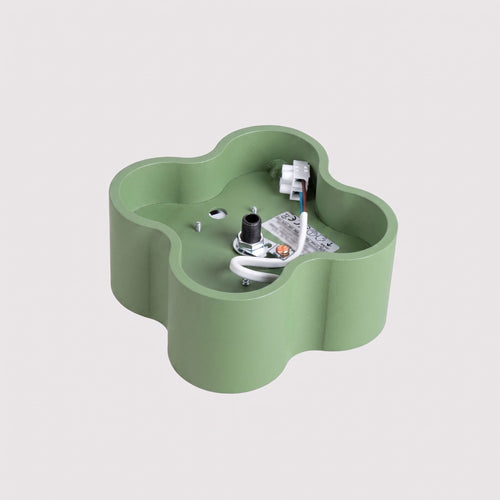 Sollux Lighting Plafondlamp OVIO 1 saliegroen Gx53 - 12x12x6cm