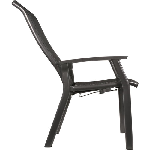 Lesli Living bistrostoel Mojito - antraciet - 63x65x112cm