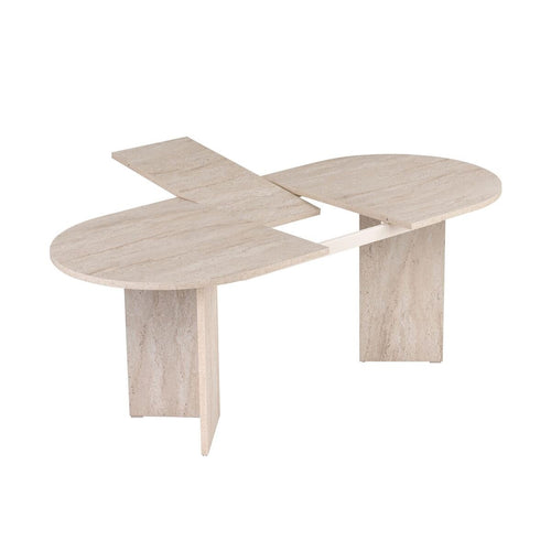 Calicosy - Eettafel LOU - Donker hout 160x90x75 cm