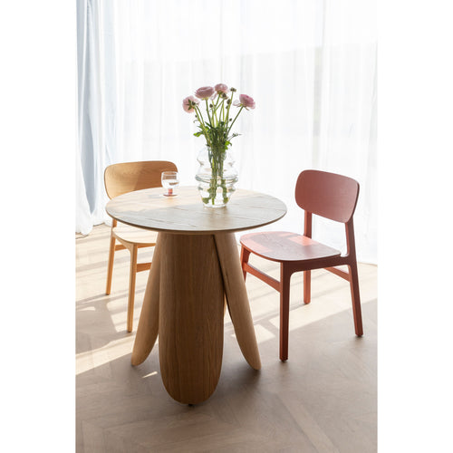 Zuiver Fleur Eetkamerstoelen Naturel - Set van 2