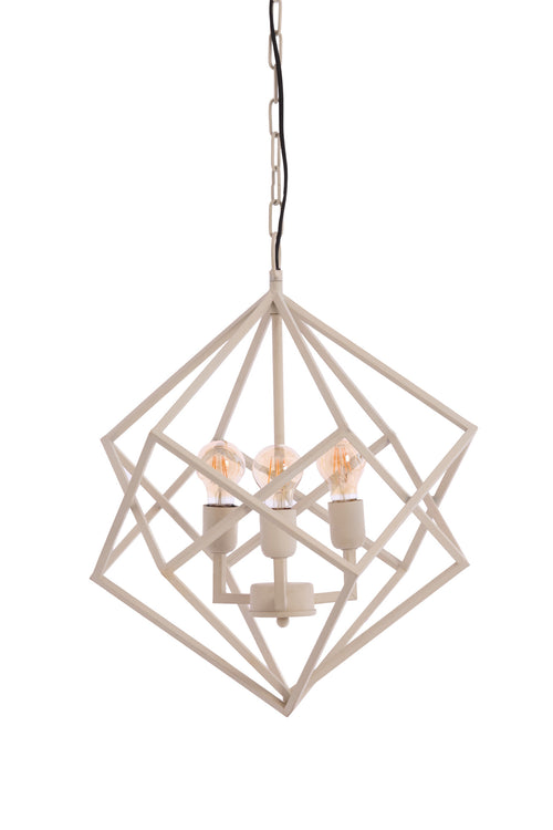 Light & Living hanglamp DRIZELLA - wit - Ø46x56cm - vtwonen shop