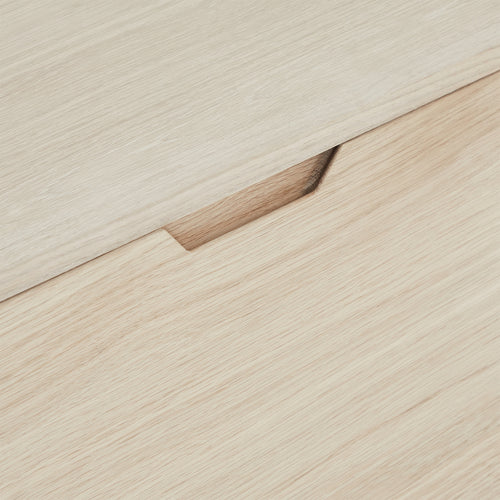 Furnhouse tv-meubel Nyborg - Witte olie - MDF, Eikenfineer - 45x180x52