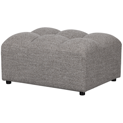 WOOOD hocker Allure - Geweven Stof - Klei Melange