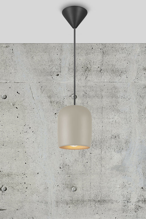 Nordlux Notti Hanglamp - Ø10cm - E27 - Grijs