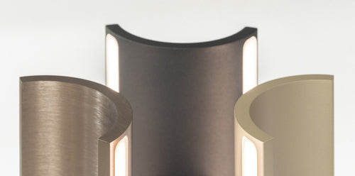 Artdelight Wandlamp Malibu 2L - Donker Brons