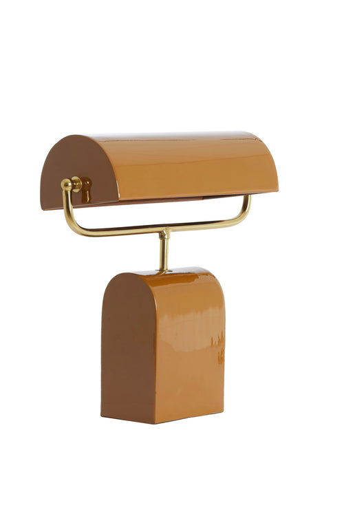 Light & Living tafellamp CARDONA - bruin - 35x15.5x38cm