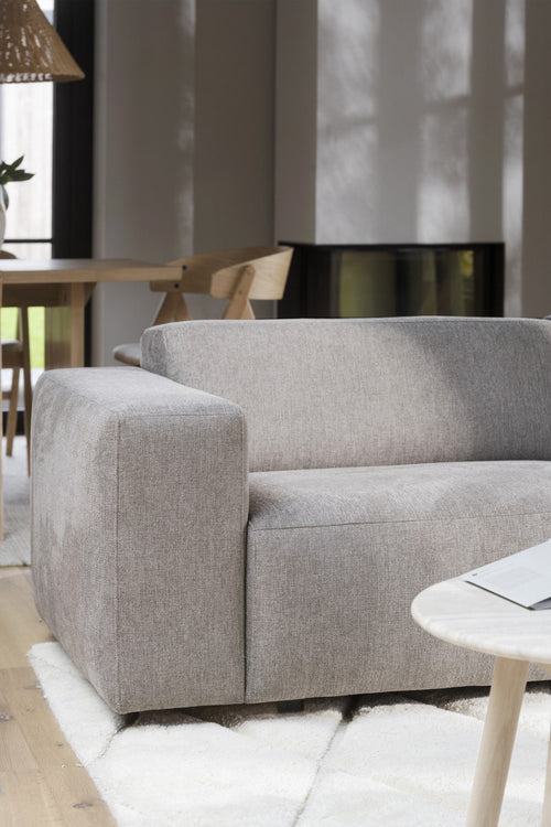 Rowico Home Willard gestoffeerde 3-zits hoekbank beige - rechts - 234 cm - vtwonen shop