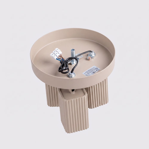 Sollux Lighting Plafondlamp RAYO 3P taupe - 20x20x18cm