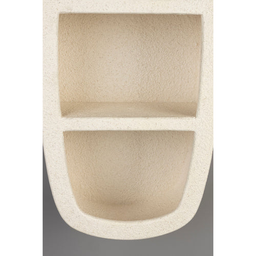 Dutchbone Veda Wandkast 2 Planken Gerecycled marmer Beige - vtwonen shop