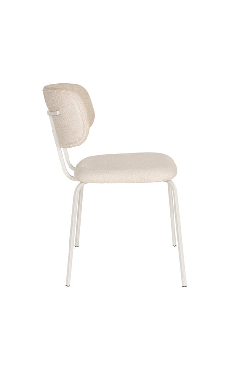 Housecraft Living Jaze Eetkamerstoelen Off-White/ Gebroken wit - Set van 2 - vtwonen shop